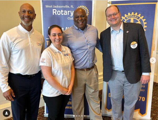 We partnered with UF proton to share information with the Rotary Club about #protontherapy Support~Education~Knowledge (SEK)